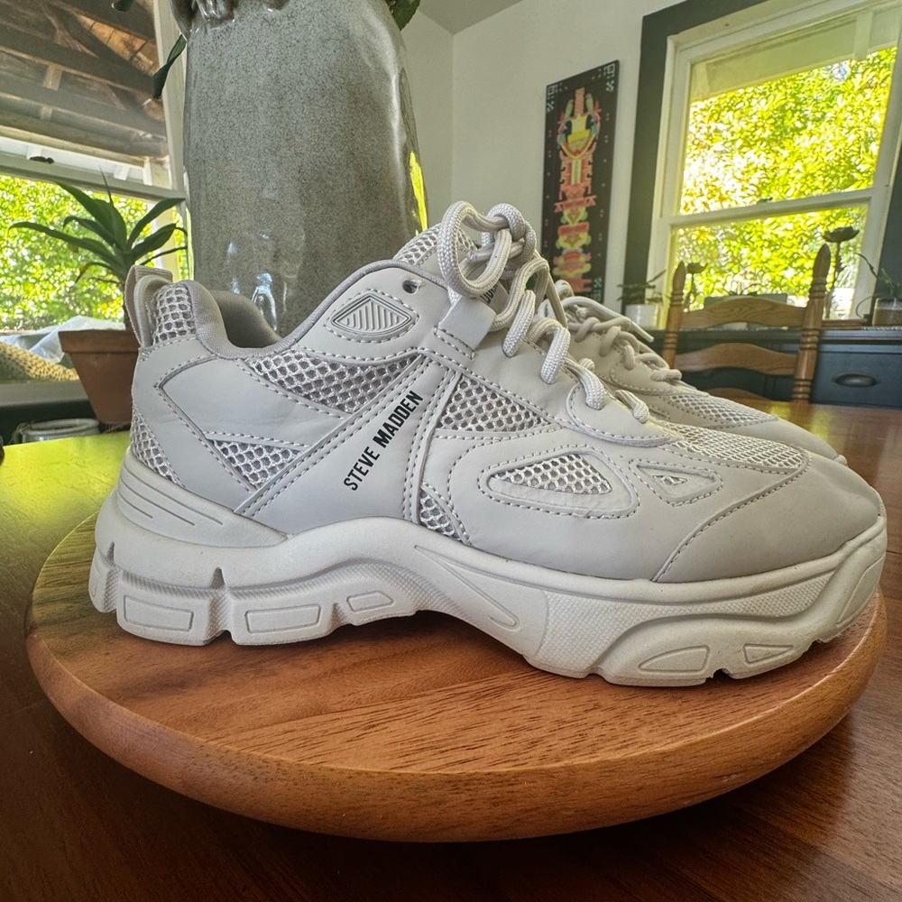Steve Madden White Sneakers